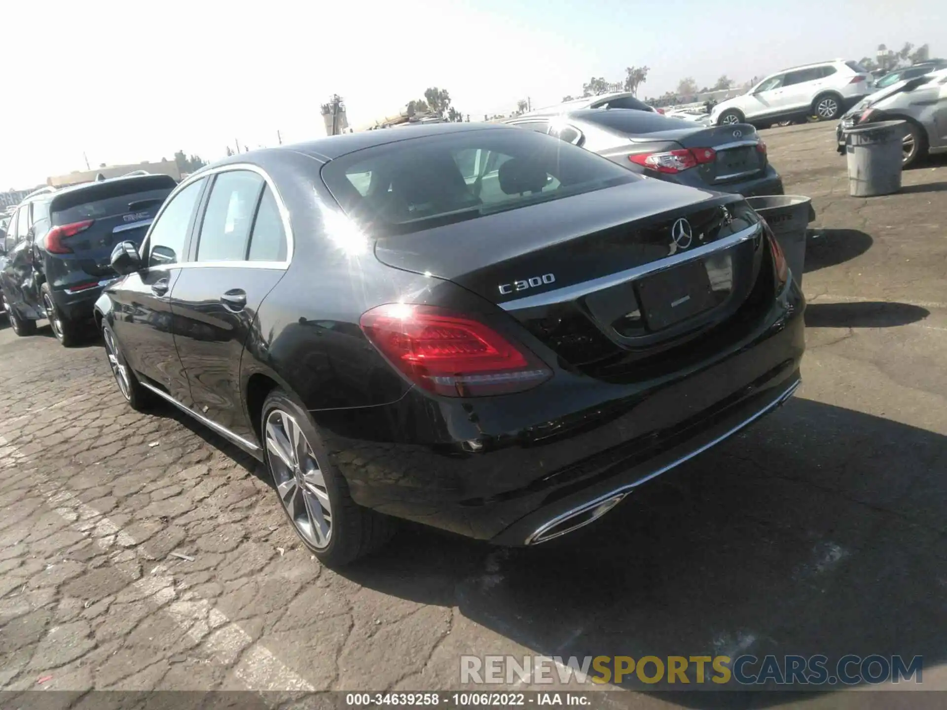 3 Photograph of a damaged car 55SWF8DB0KU299172 MERCEDES-BENZ C-CLASS 2019