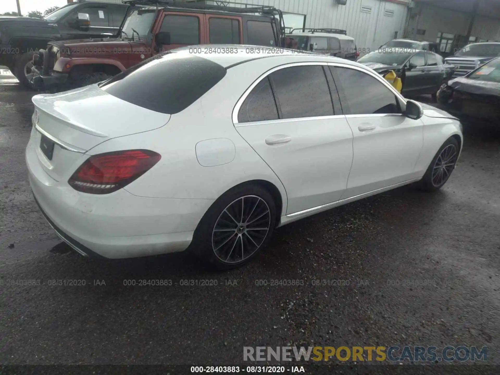 4 Photograph of a damaged car 55SWF8DB0KU307691 MERCEDES-BENZ C-CLASS 2019