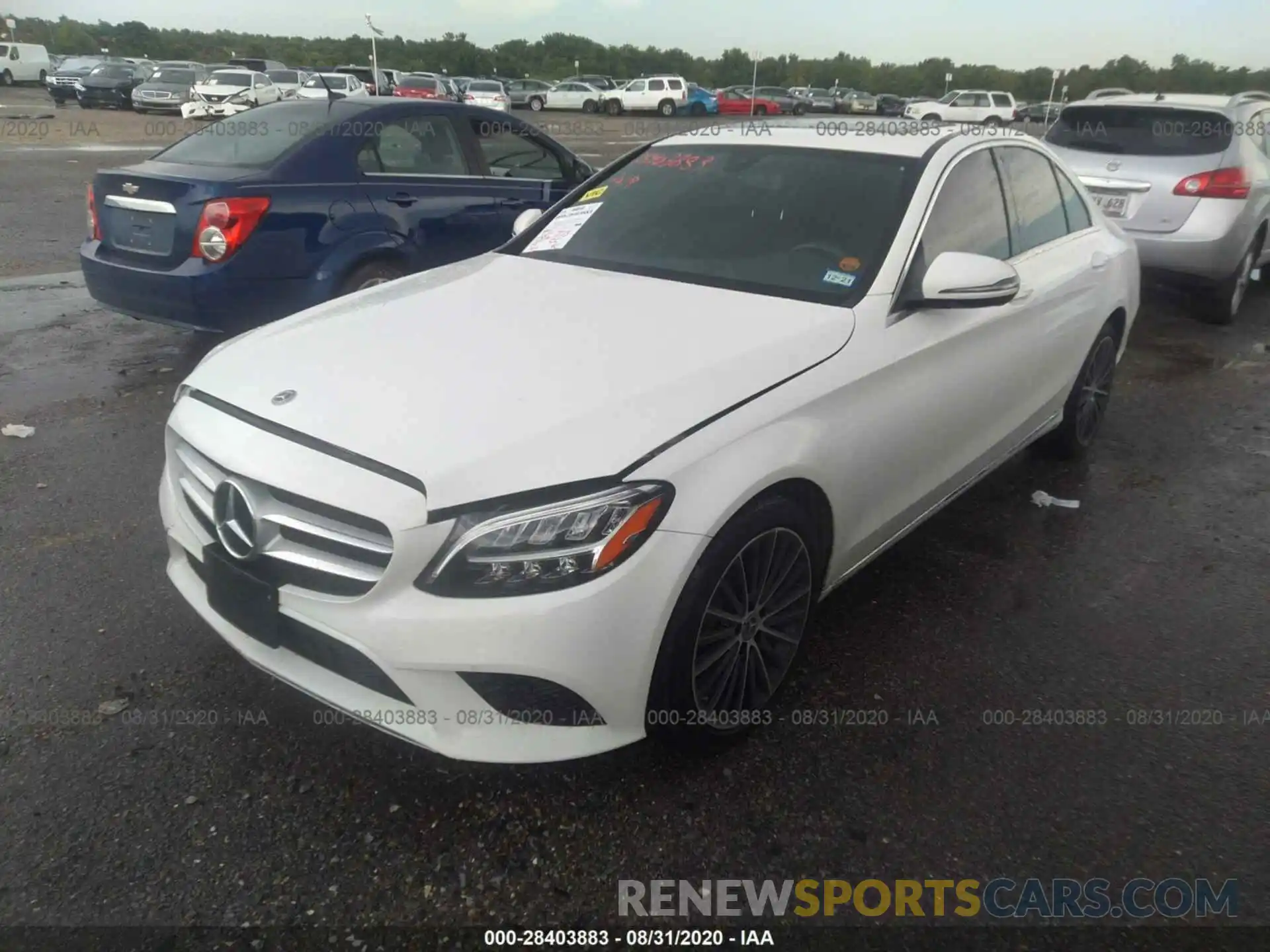 6 Photograph of a damaged car 55SWF8DB0KU307691 MERCEDES-BENZ C-CLASS 2019