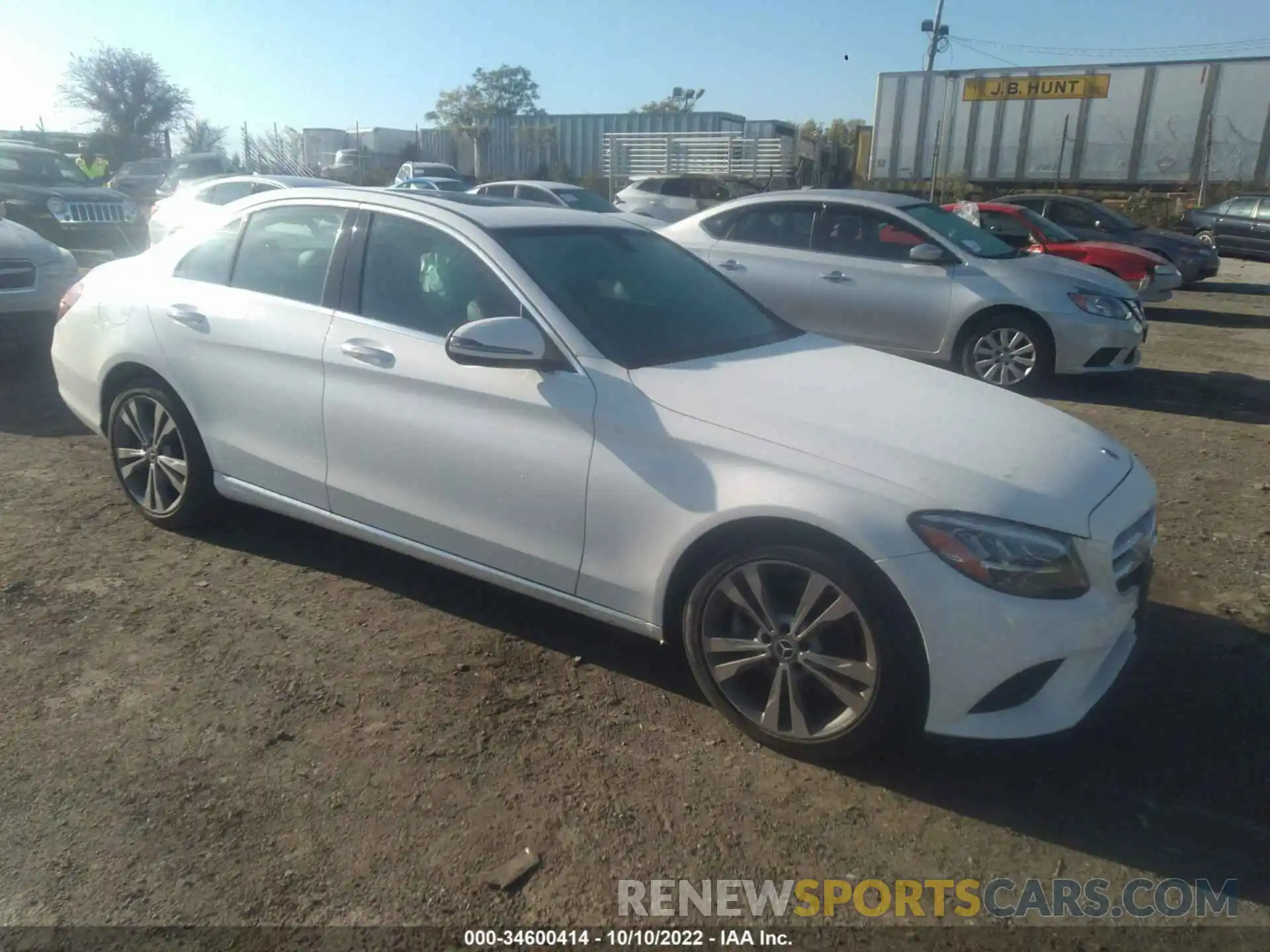 1 Photograph of a damaged car 55SWF8DB1KU289797 MERCEDES-BENZ C-CLASS 2019