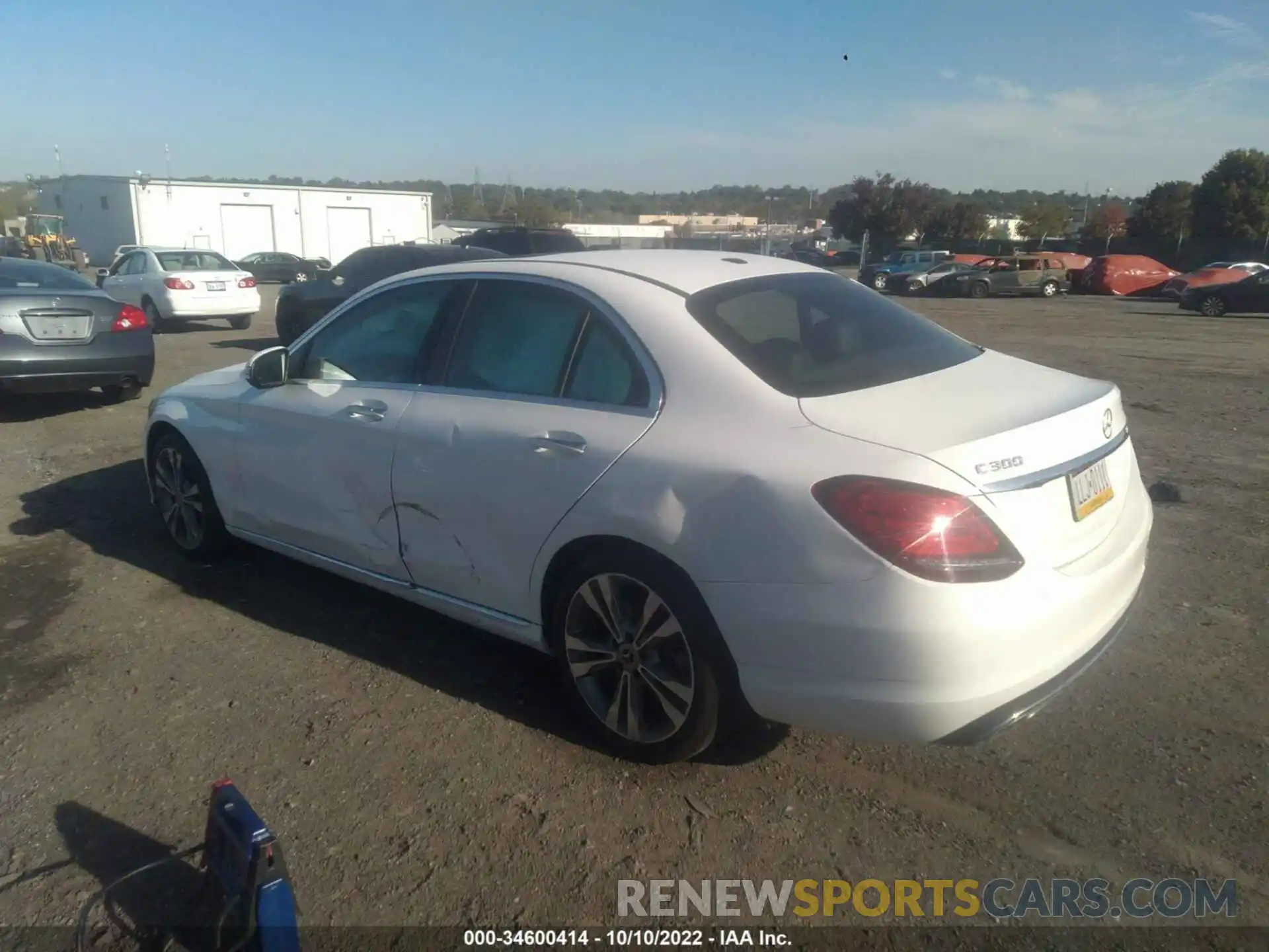 3 Photograph of a damaged car 55SWF8DB1KU289797 MERCEDES-BENZ C-CLASS 2019