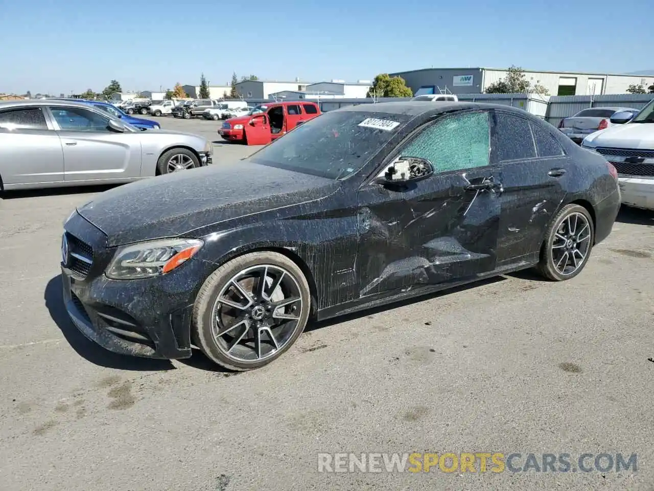 1 Photograph of a damaged car 55SWF8DB1KU291808 MERCEDES-BENZ C-CLASS 2019