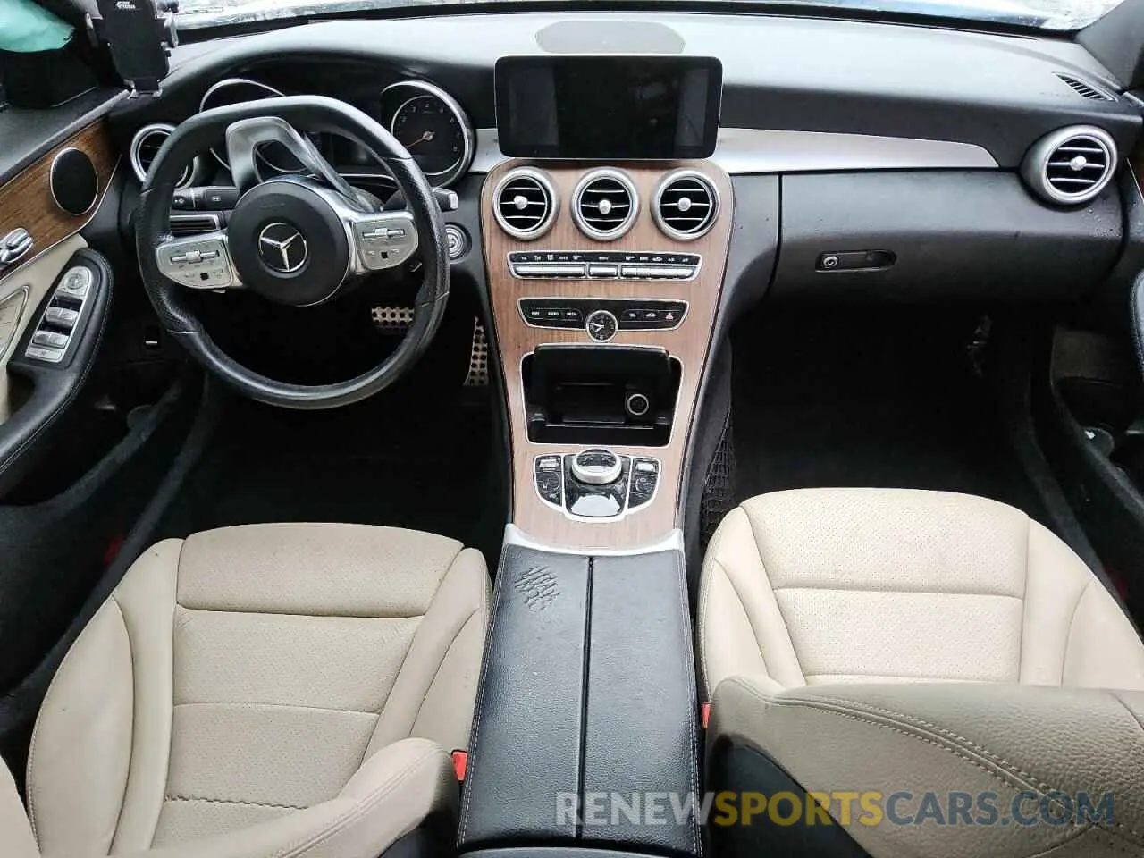 8 Photograph of a damaged car 55SWF8DB1KU292540 MERCEDES-BENZ C-CLASS 2019