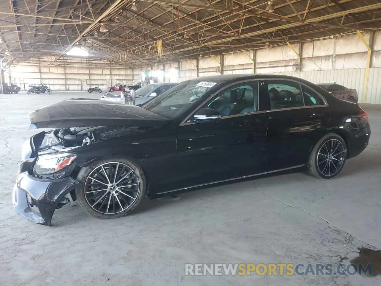 1 Photograph of a damaged car 55SWF8DB1KU296703 MERCEDES-BENZ C-CLASS 2019