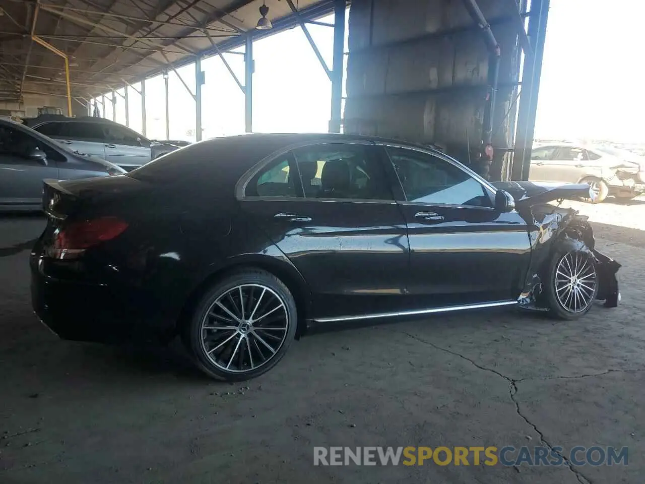 3 Photograph of a damaged car 55SWF8DB1KU296703 MERCEDES-BENZ C-CLASS 2019