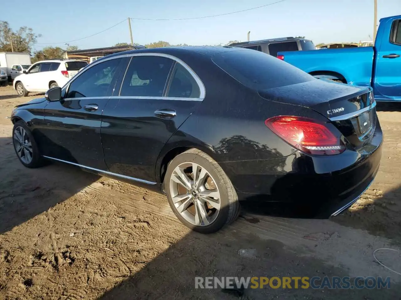 2 Photograph of a damaged car 55SWF8DB2KU286990 MERCEDES-BENZ C-CLASS 2019