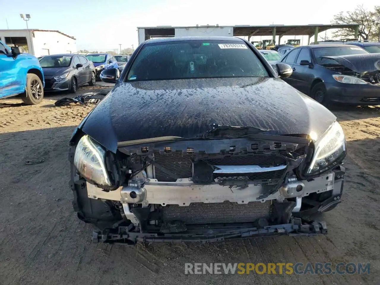 5 Photograph of a damaged car 55SWF8DB2KU286990 MERCEDES-BENZ C-CLASS 2019