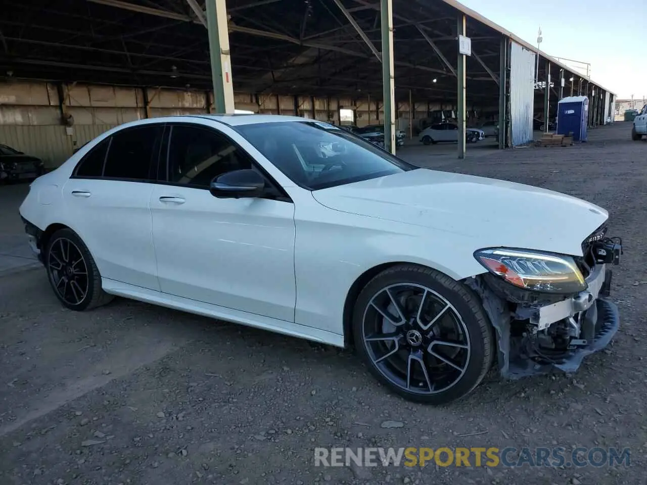 4 Photograph of a damaged car 55SWF8DB2KU292658 MERCEDES-BENZ C-CLASS 2019