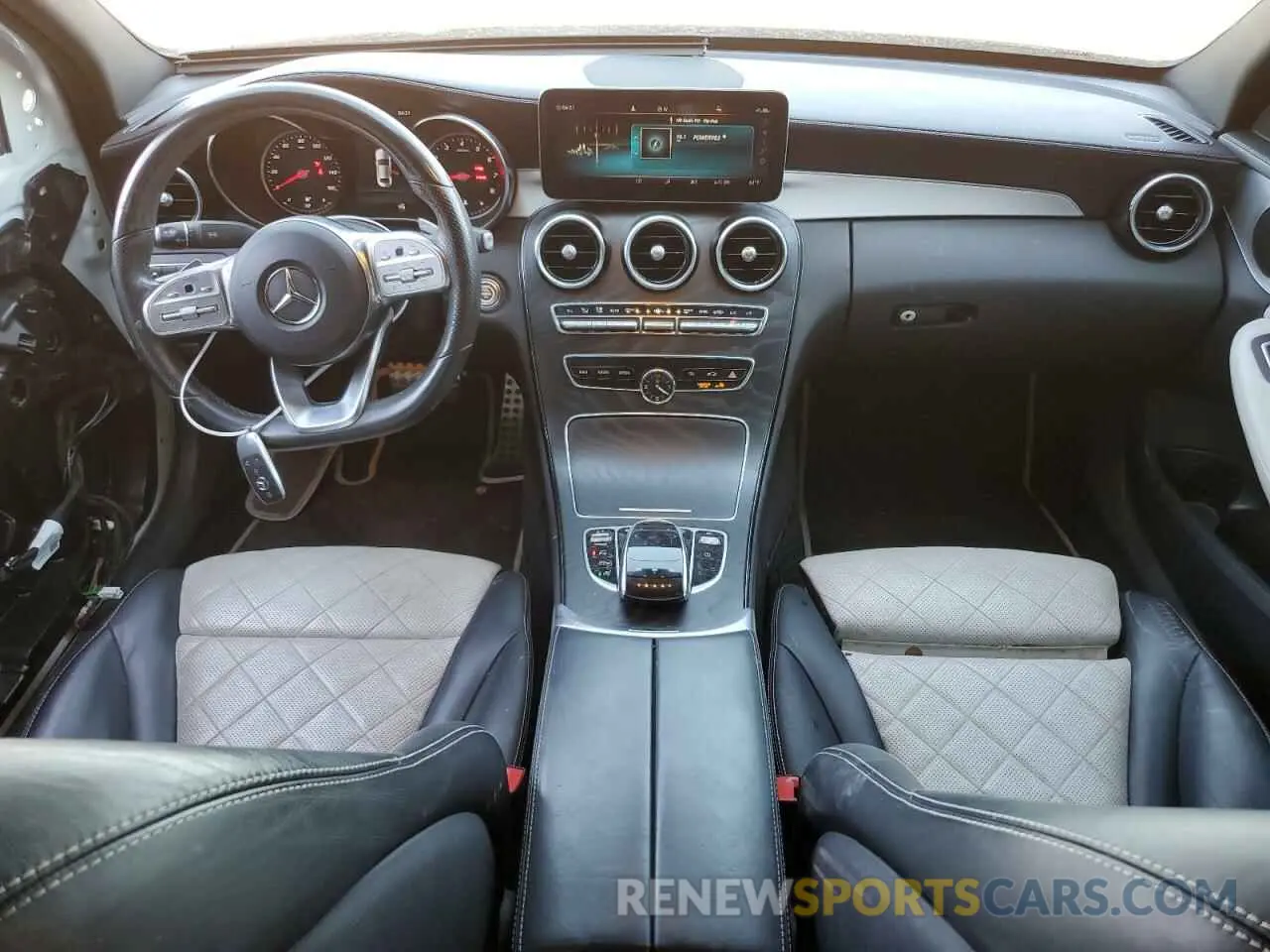 8 Photograph of a damaged car 55SWF8DB2KU292658 MERCEDES-BENZ C-CLASS 2019