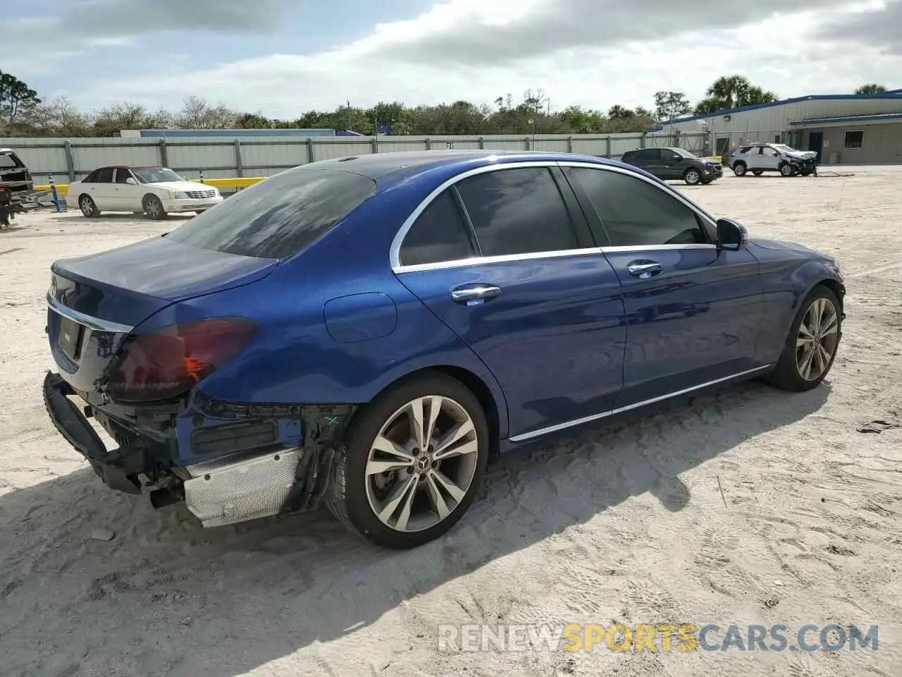 3 Photograph of a damaged car 55SWF8DB2KU295639 MERCEDES-BENZ C-CLASS 2019