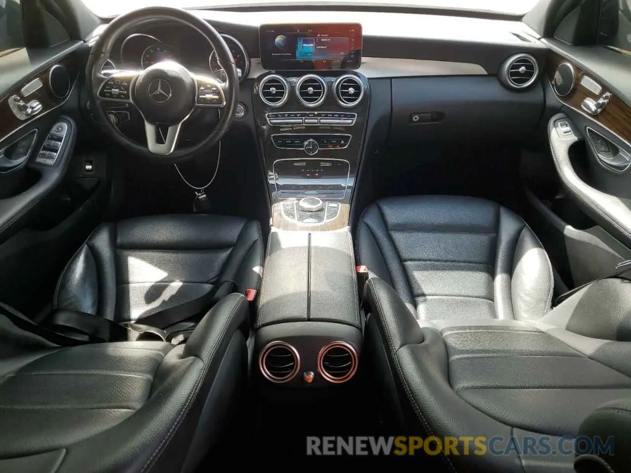 8 Photograph of a damaged car 55SWF8DB2KU295639 MERCEDES-BENZ C-CLASS 2019