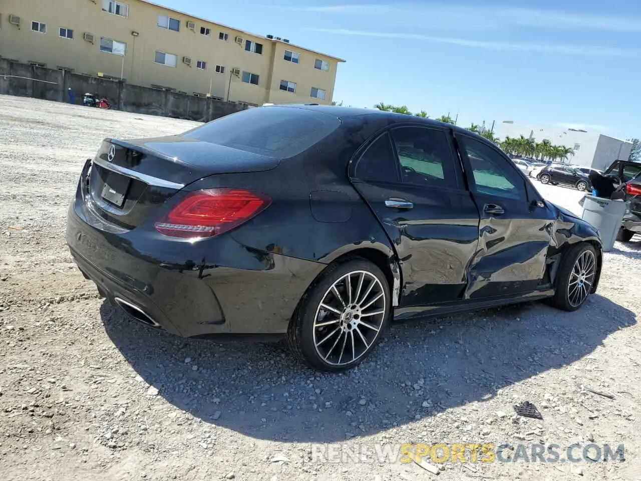 3 Photograph of a damaged car 55SWF8DB2KU296435 MERCEDES-BENZ C-CLASS 2019