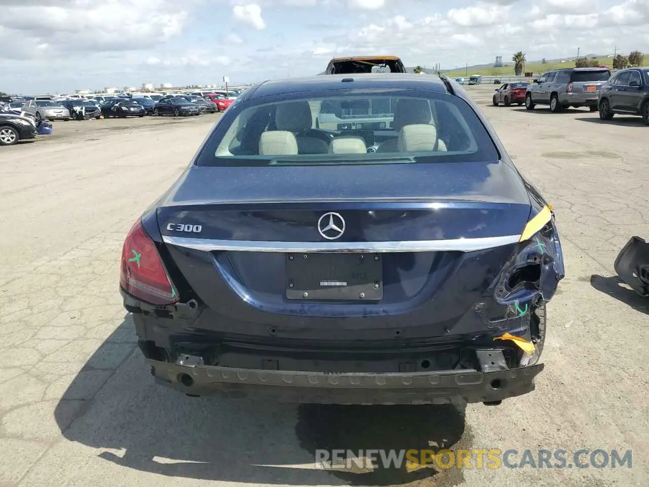 6 Photograph of a damaged car 55SWF8DB2KU297892 MERCEDES-BENZ C-CLASS 2019