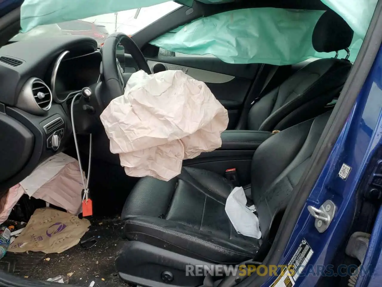 7 Photograph of a damaged car 55SWF8DB2KU303562 MERCEDES-BENZ C-CLASS 2019
