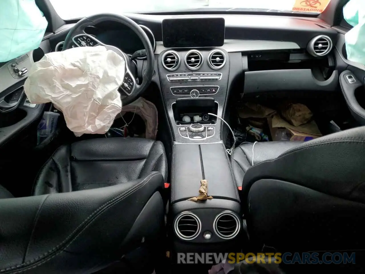 8 Photograph of a damaged car 55SWF8DB2KU303562 MERCEDES-BENZ C-CLASS 2019