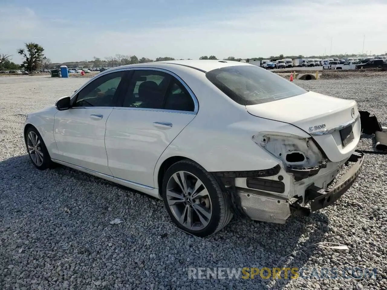 2 Photograph of a damaged car 55SWF8DB2KU304145 MERCEDES-BENZ C-CLASS 2019