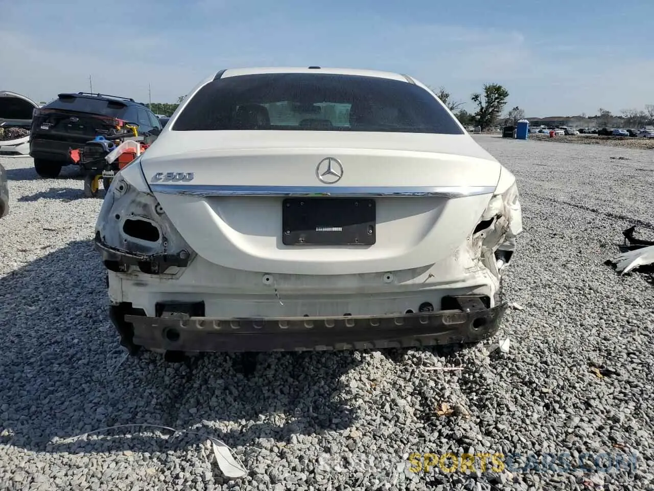 6 Photograph of a damaged car 55SWF8DB2KU304145 MERCEDES-BENZ C-CLASS 2019