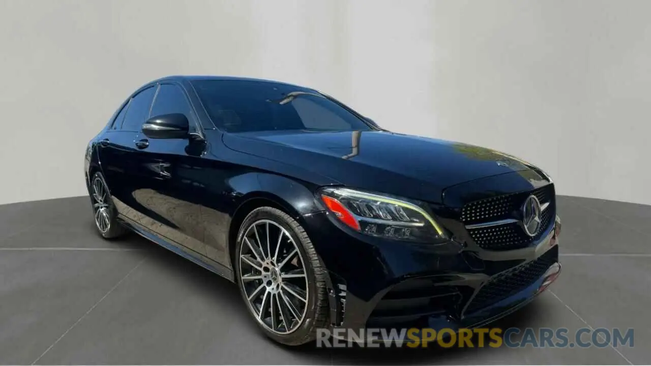 1 Photograph of a damaged car 55SWF8DB3KU287744 MERCEDES-BENZ C-CLASS 2019