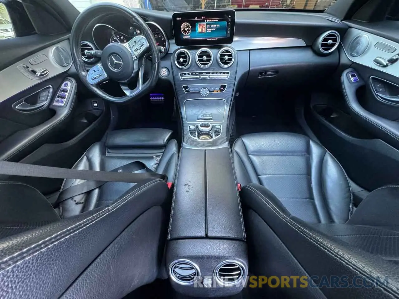 9 Photograph of a damaged car 55SWF8DB3KU287744 MERCEDES-BENZ C-CLASS 2019