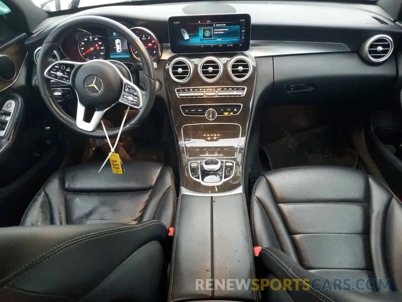 8 Photograph of a damaged car 55SWF8DB3KU294029 MERCEDES-BENZ C-CLASS 2019