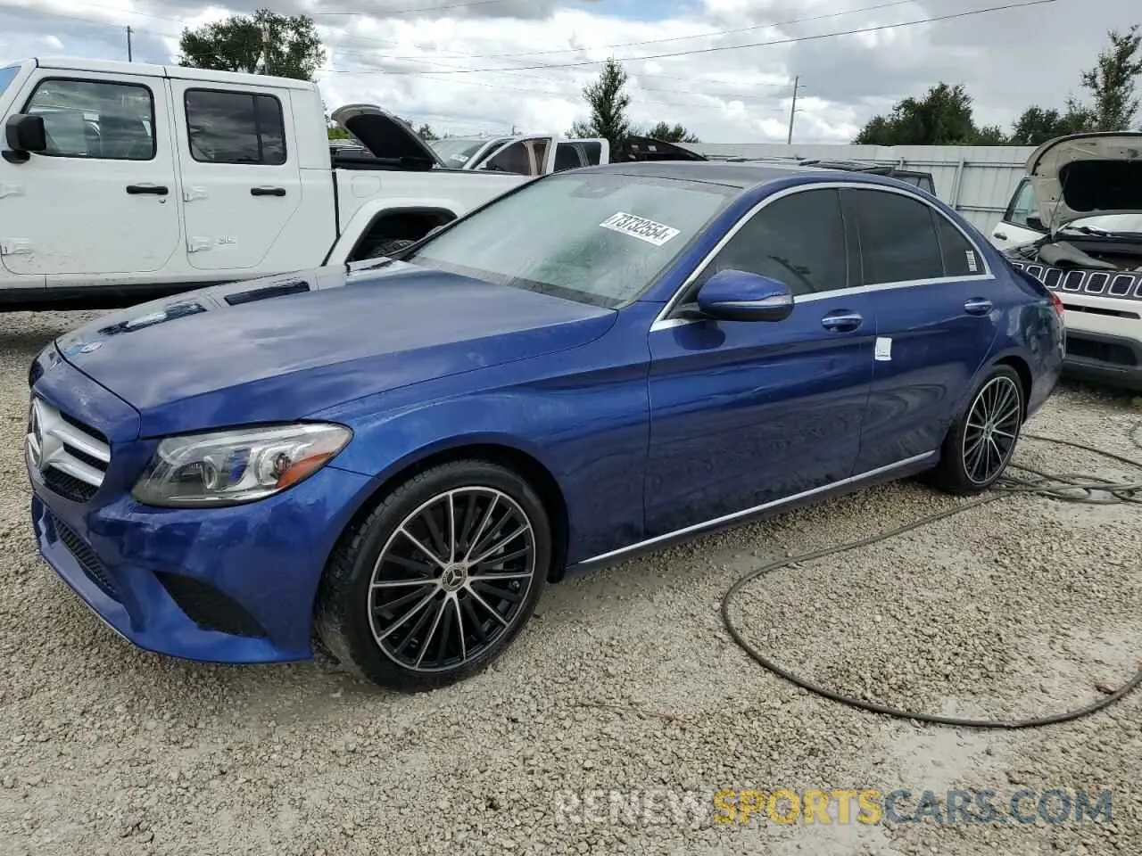 1 Photograph of a damaged car 55SWF8DB3KU311184 MERCEDES-BENZ C-CLASS 2019