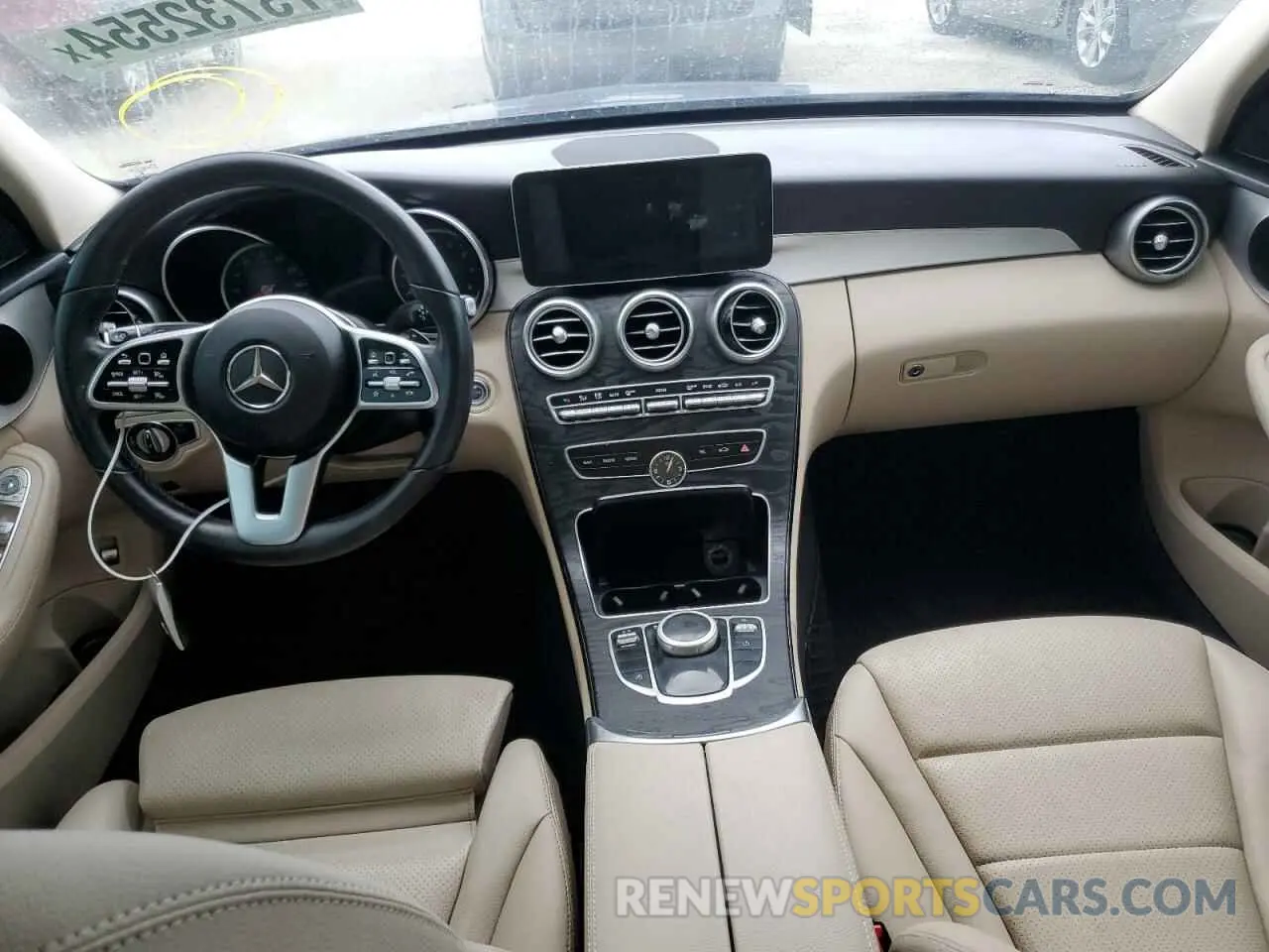 8 Photograph of a damaged car 55SWF8DB3KU311184 MERCEDES-BENZ C-CLASS 2019