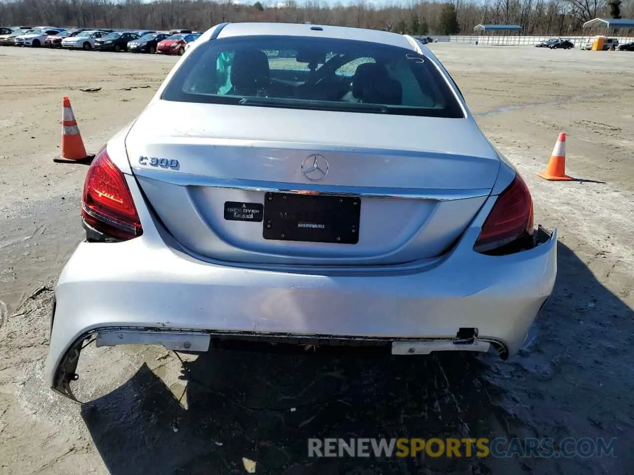 6 Photograph of a damaged car 55SWF8DB3KU312397 MERCEDES-BENZ C-CLASS 2019