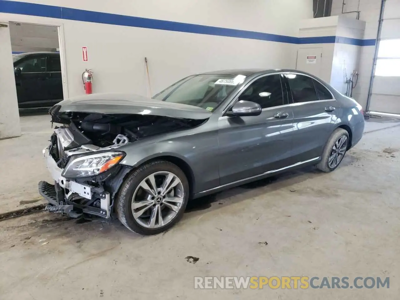 1 Photograph of a damaged car 55SWF8DB3KU321116 MERCEDES-BENZ C-CLASS 2019