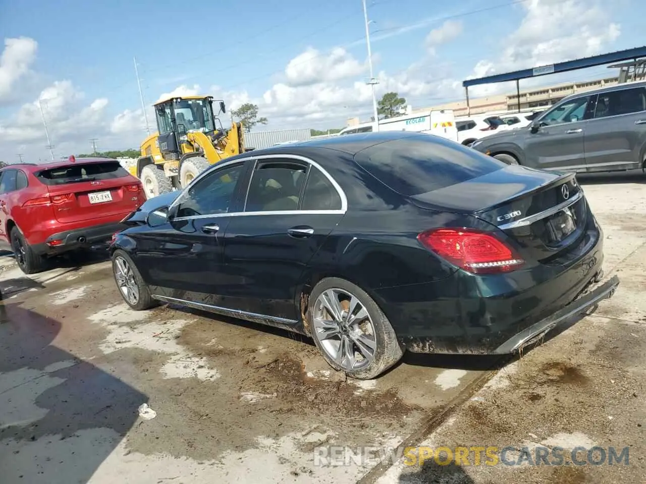 2 Photograph of a damaged car 55SWF8DB4KU288353 MERCEDES-BENZ C-CLASS 2019