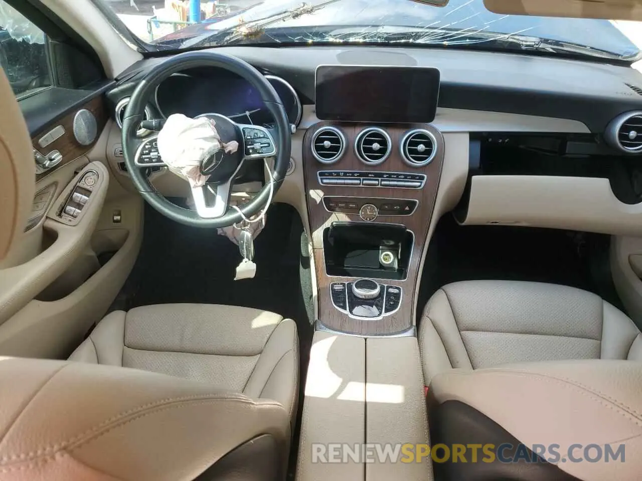 8 Photograph of a damaged car 55SWF8DB4KU288353 MERCEDES-BENZ C-CLASS 2019