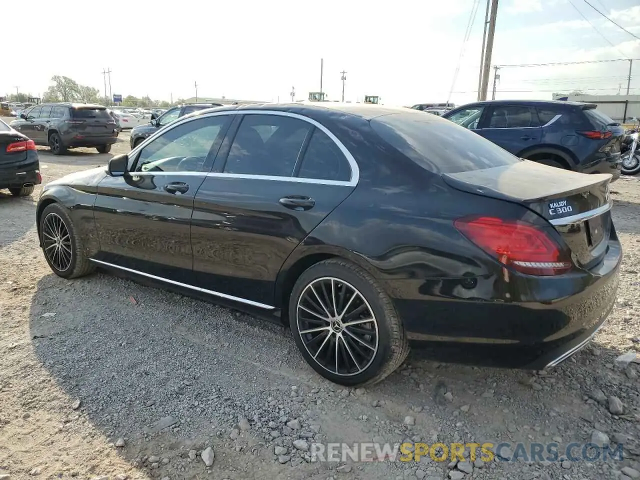 2 Photograph of a damaged car 55SWF8DB4KU288627 MERCEDES-BENZ C-CLASS 2019