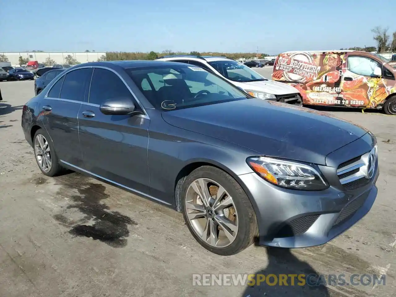 4 Photograph of a damaged car 55SWF8DB4KU299627 MERCEDES-BENZ C-CLASS 2019