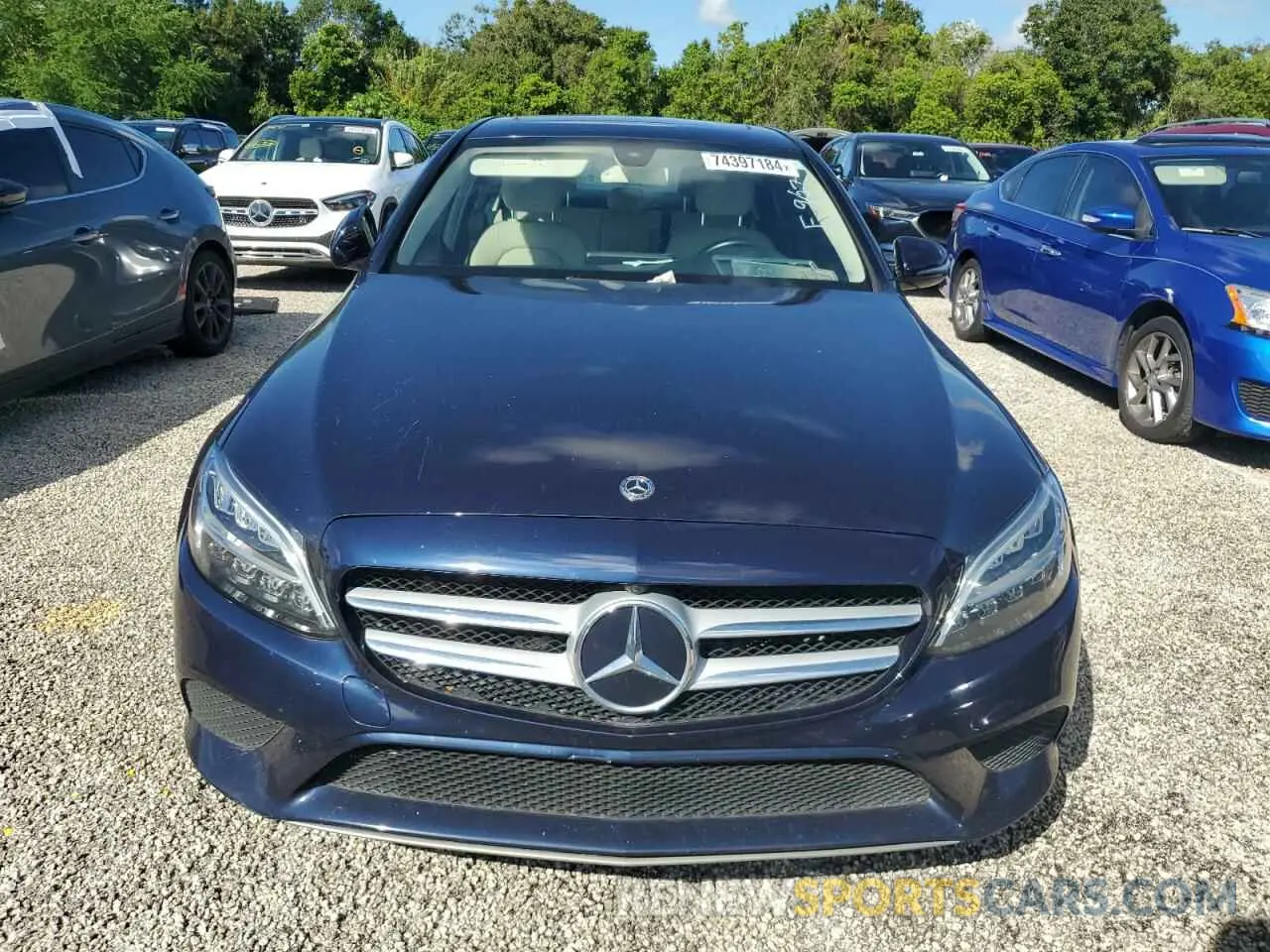 5 Photograph of a damaged car 55SWF8DB4KU300999 MERCEDES-BENZ C-CLASS 2019