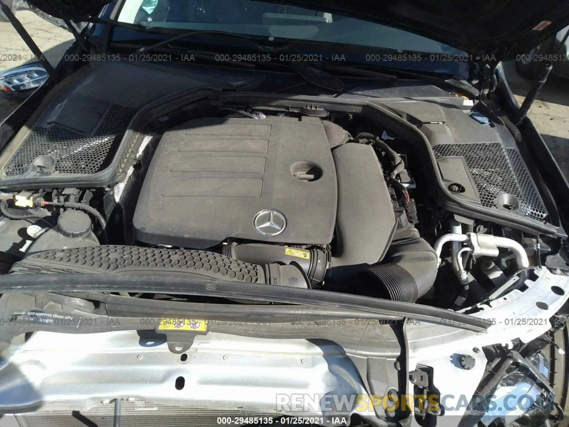 10 Photograph of a damaged car 55SWF8DB4KU314000 MERCEDES-BENZ C-CLASS 2019