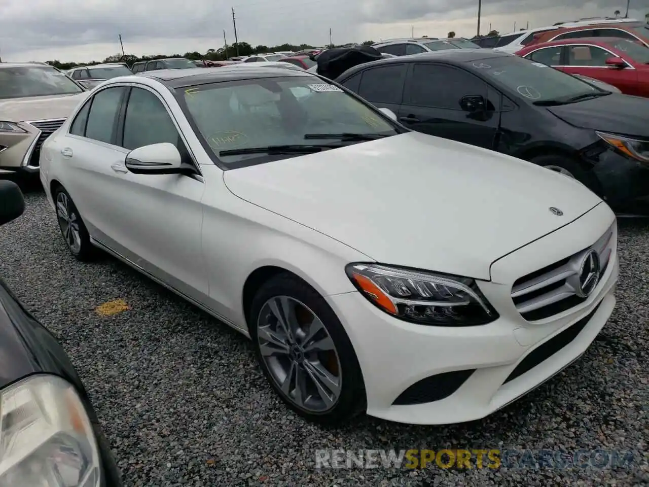 1 Photograph of a damaged car 55SWF8DB5KU289995 MERCEDES-BENZ C-CLASS 2019