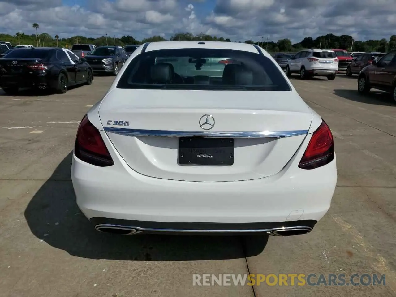 6 Photograph of a damaged car 55SWF8DB5KU297319 MERCEDES-BENZ C-CLASS 2019
