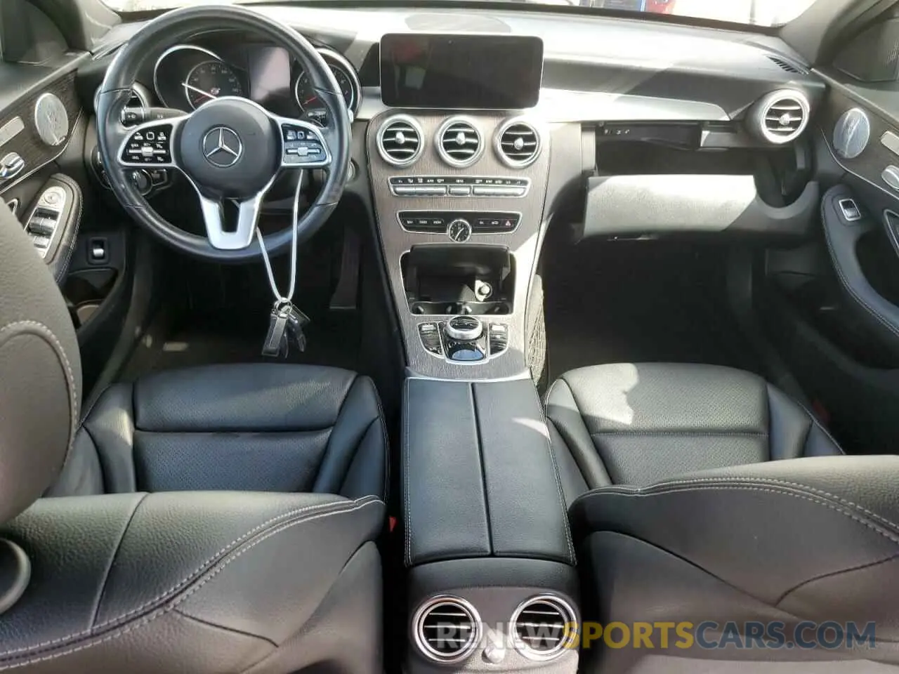 8 Photograph of a damaged car 55SWF8DB5KU297319 MERCEDES-BENZ C-CLASS 2019