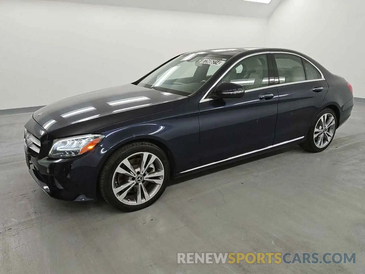 1 Photograph of a damaged car 55SWF8DB5KU297563 MERCEDES-BENZ C-CLASS 2019