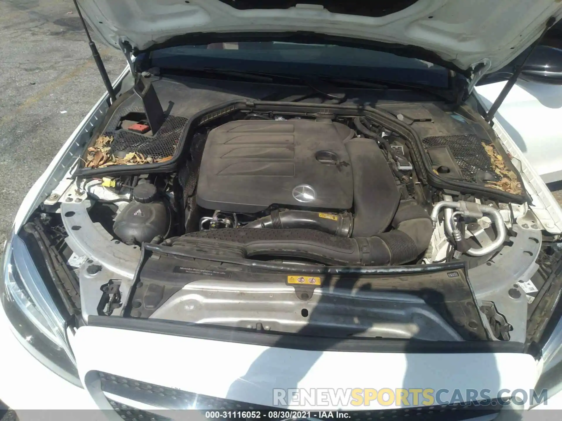 10 Photograph of a damaged car 55SWF8DB5KU302678 MERCEDES-BENZ C-CLASS 2019