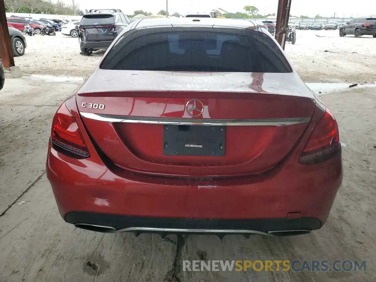 6 Photograph of a damaged car 55SWF8DB5KU306472 MERCEDES-BENZ C-CLASS 2019