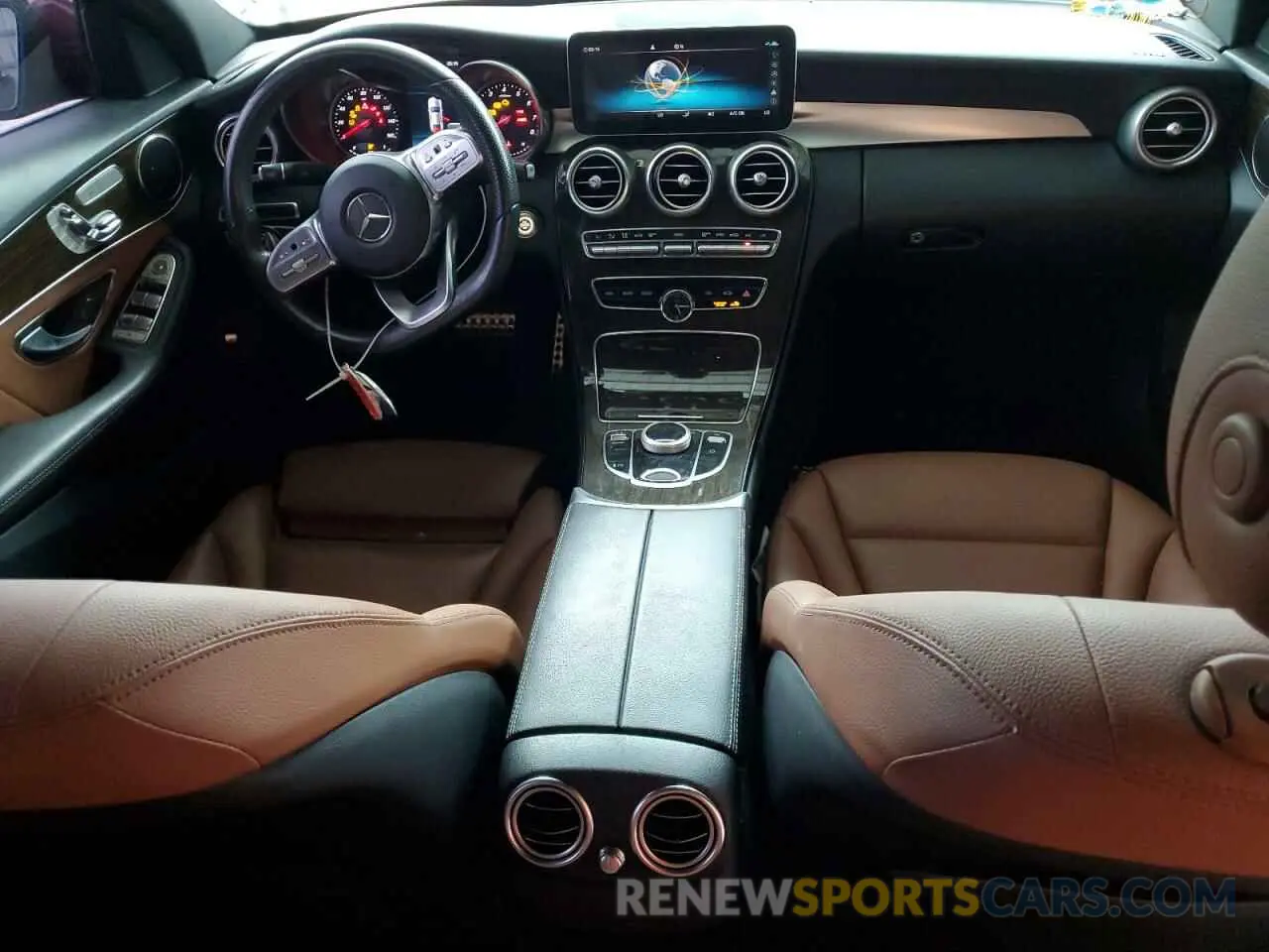 8 Photograph of a damaged car 55SWF8DB5KU306472 MERCEDES-BENZ C-CLASS 2019