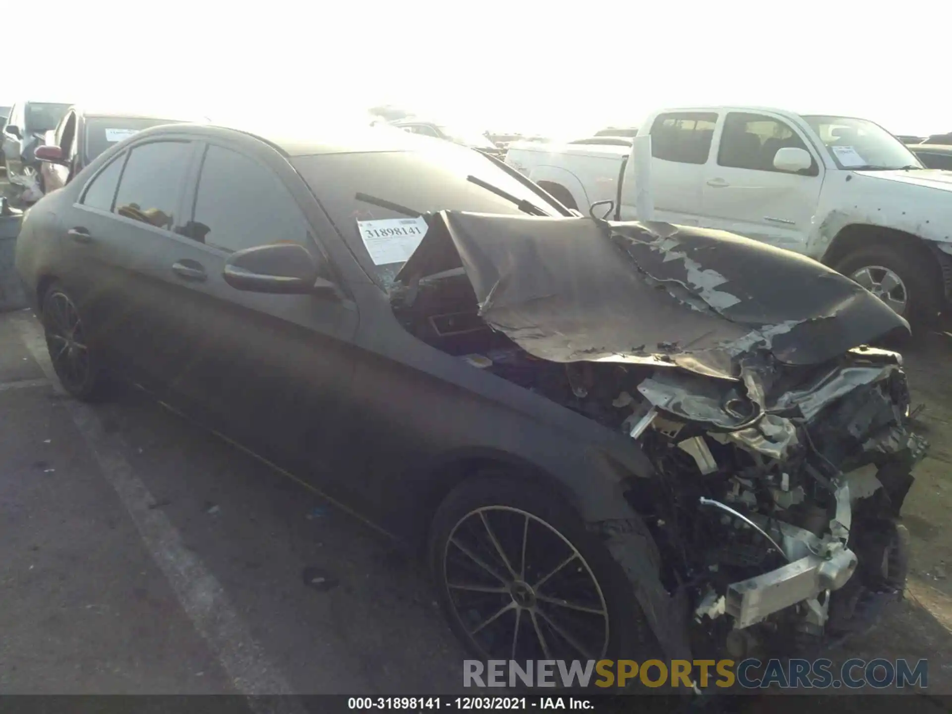 1 Photograph of a damaged car 55SWF8DB5KU308884 MERCEDES-BENZ C-CLASS 2019