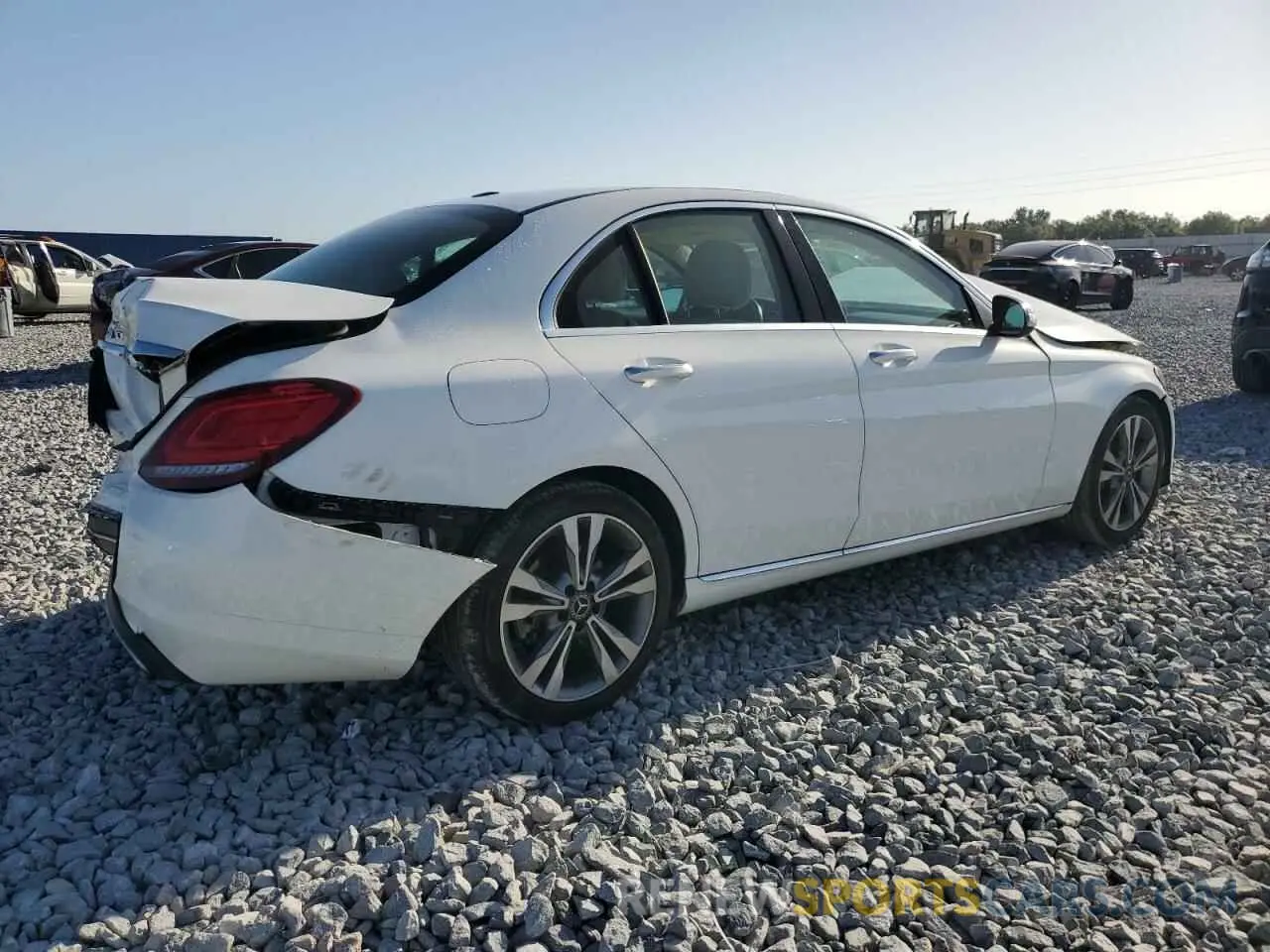 3 Photograph of a damaged car 55SWF8DB5KU310263 MERCEDES-BENZ C-CLASS 2019