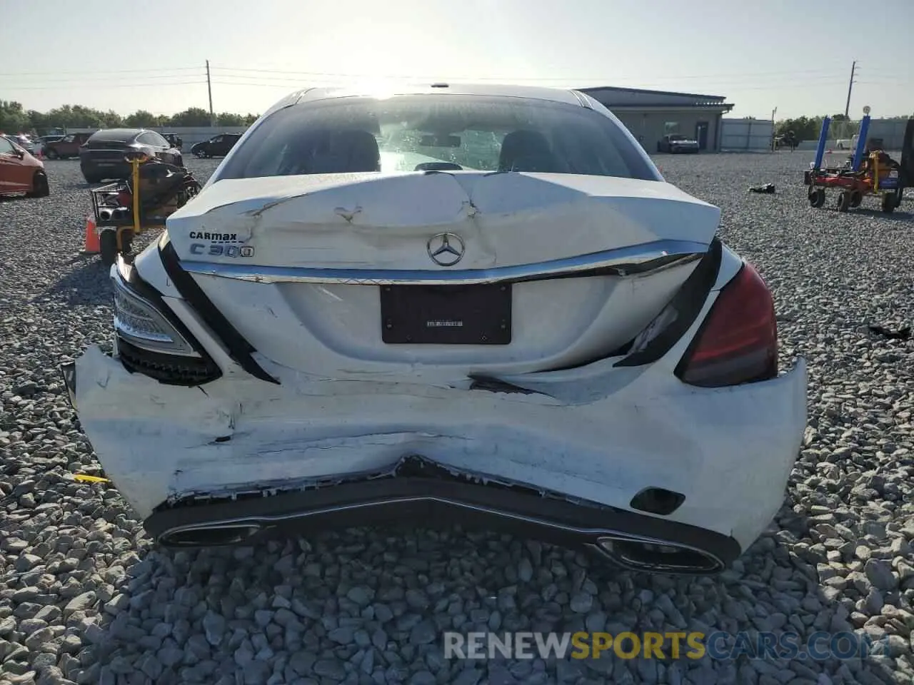 6 Photograph of a damaged car 55SWF8DB5KU310263 MERCEDES-BENZ C-CLASS 2019