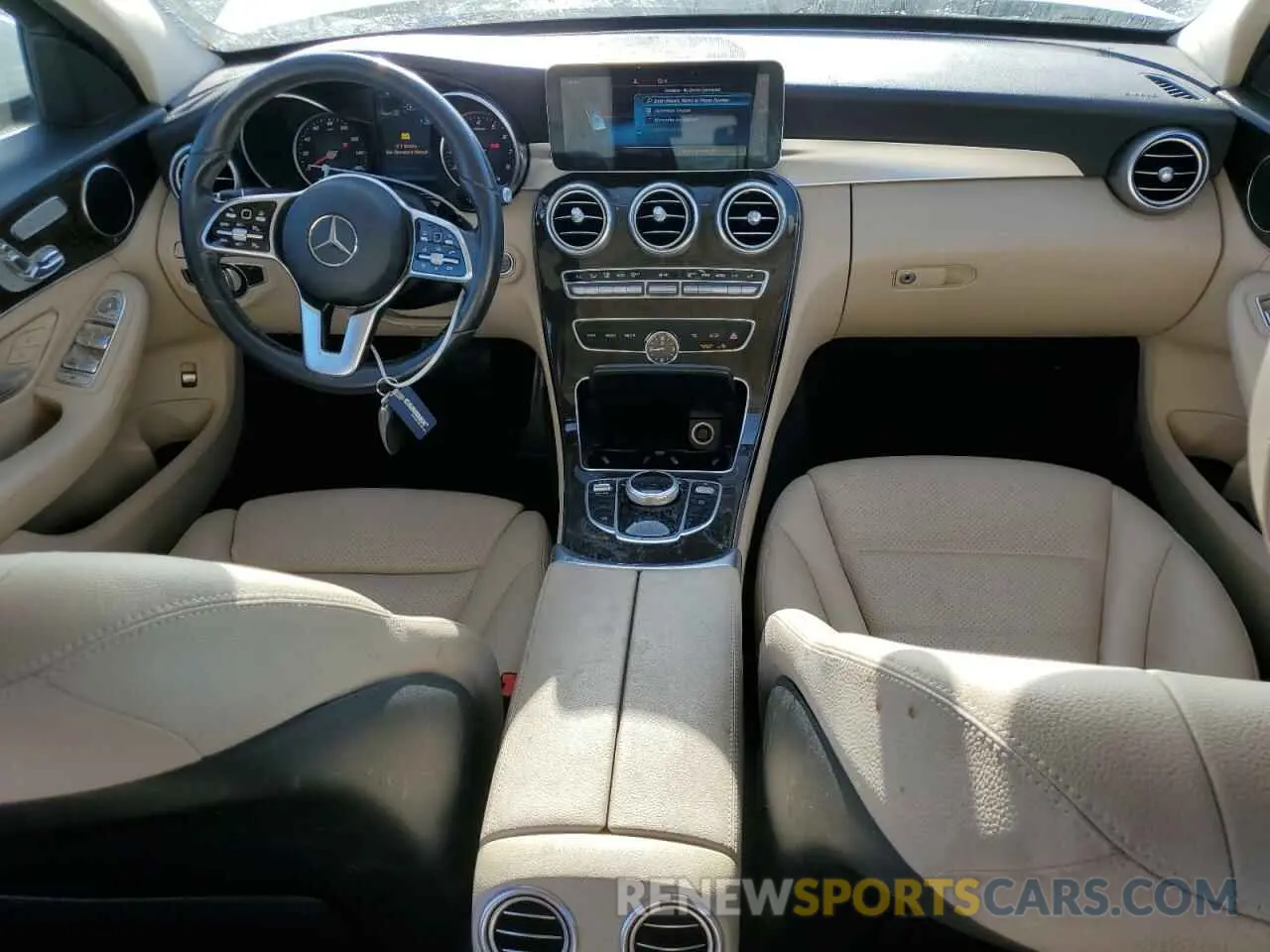 8 Photograph of a damaged car 55SWF8DB5KU310263 MERCEDES-BENZ C-CLASS 2019