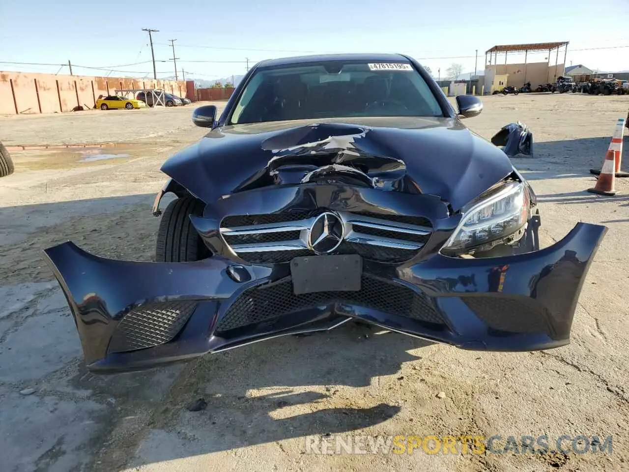 5 Photograph of a damaged car 55SWF8DB5KU312160 MERCEDES-BENZ C-CLASS 2019
