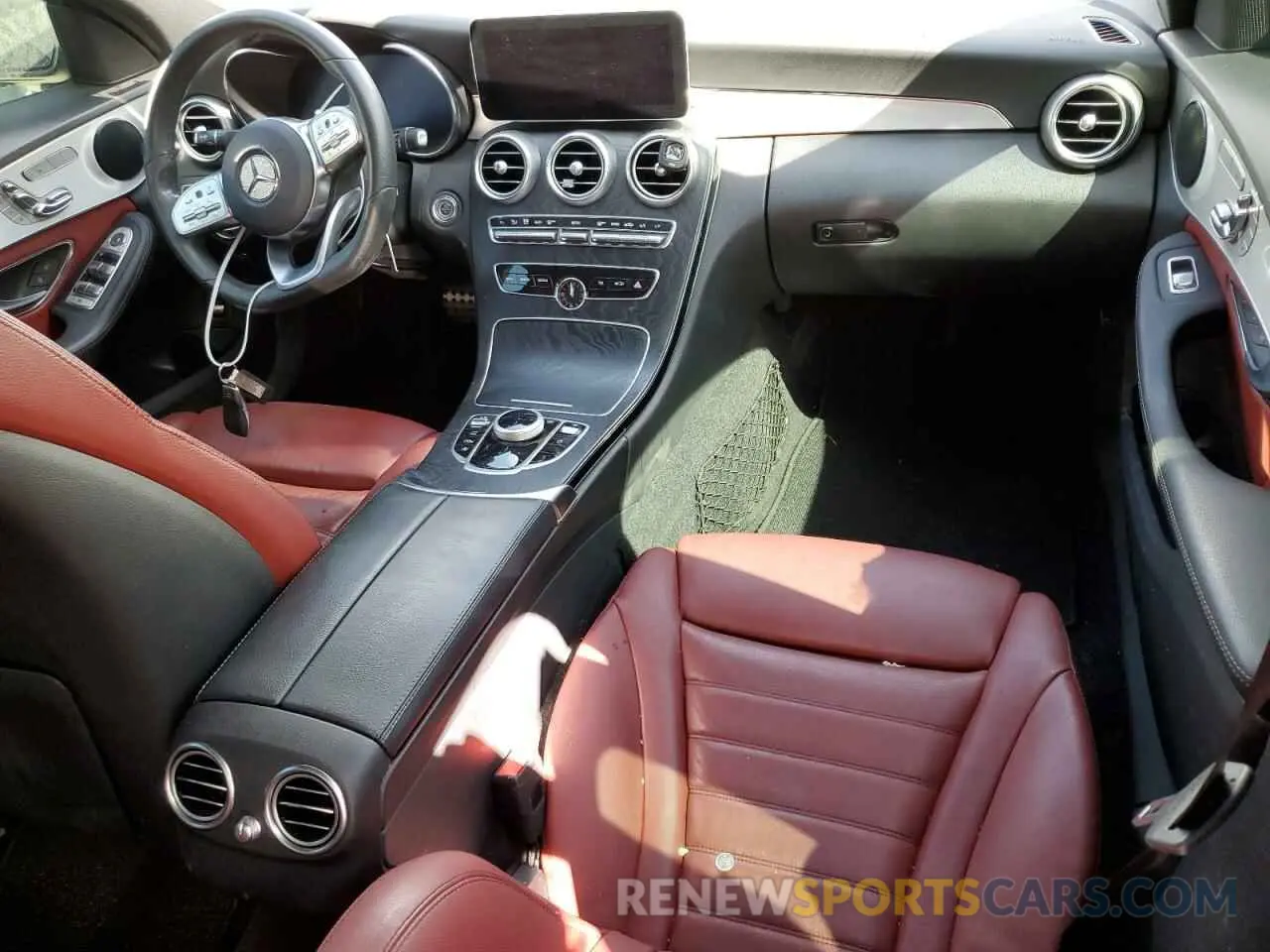 8 Photograph of a damaged car 55SWF8DB5KU320176 MERCEDES-BENZ C-CLASS 2019