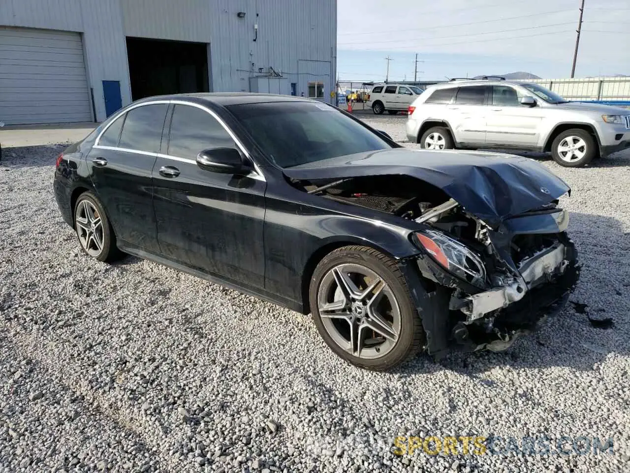 4 Photograph of a damaged car 55SWF8DB5KU322252 MERCEDES-BENZ C-CLASS 2019