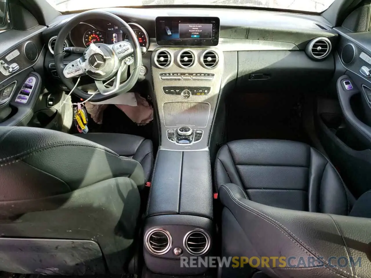 8 Photograph of a damaged car 55SWF8DB5KU322252 MERCEDES-BENZ C-CLASS 2019