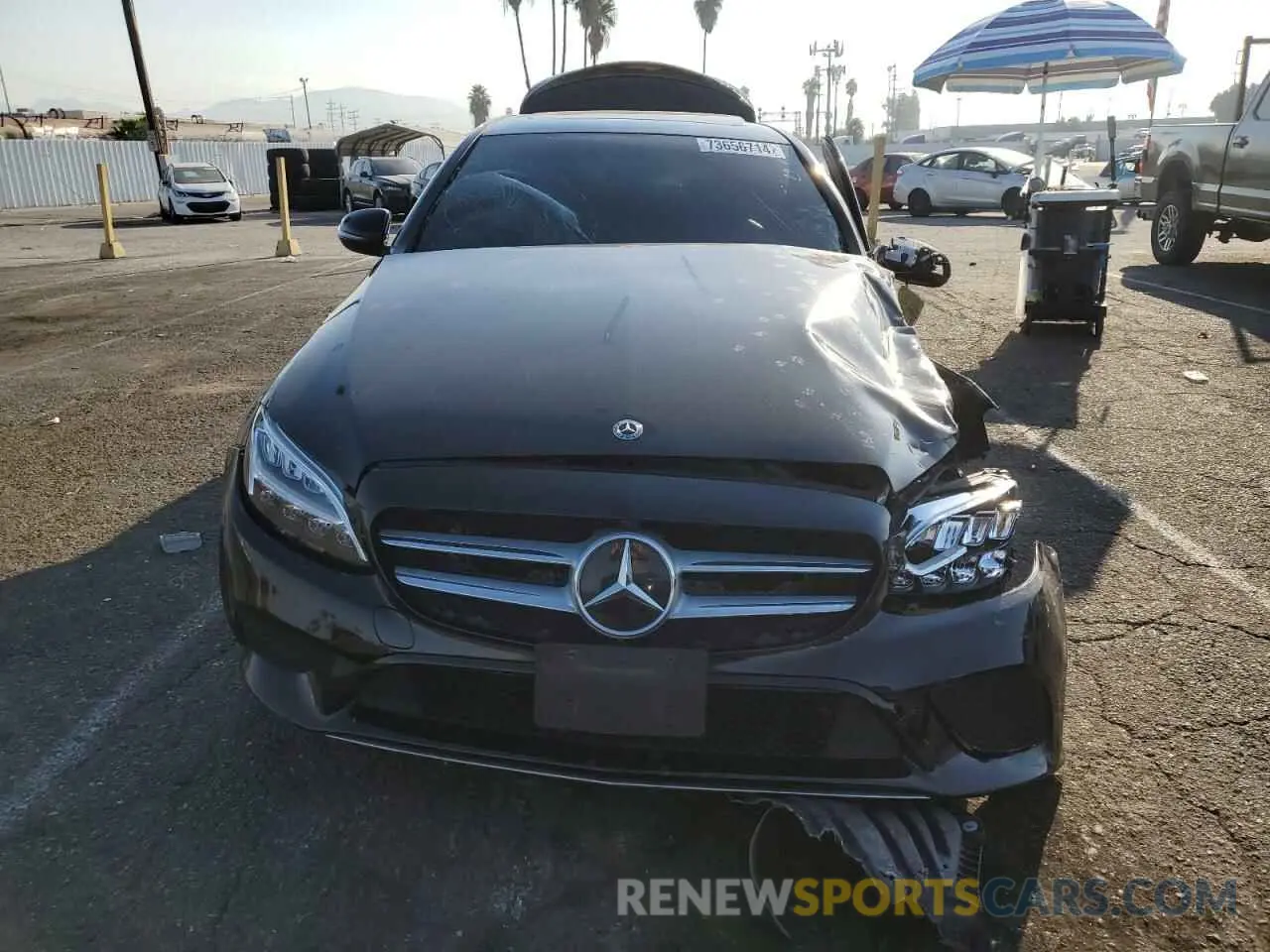 5 Photograph of a damaged car 55SWF8DB6KU295188 MERCEDES-BENZ C-CLASS 2019